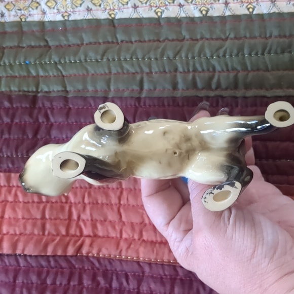 BESWICK inspired porcelain Siamese cat figurines standing/crouching cats 10/10 - Picture 12 of 14